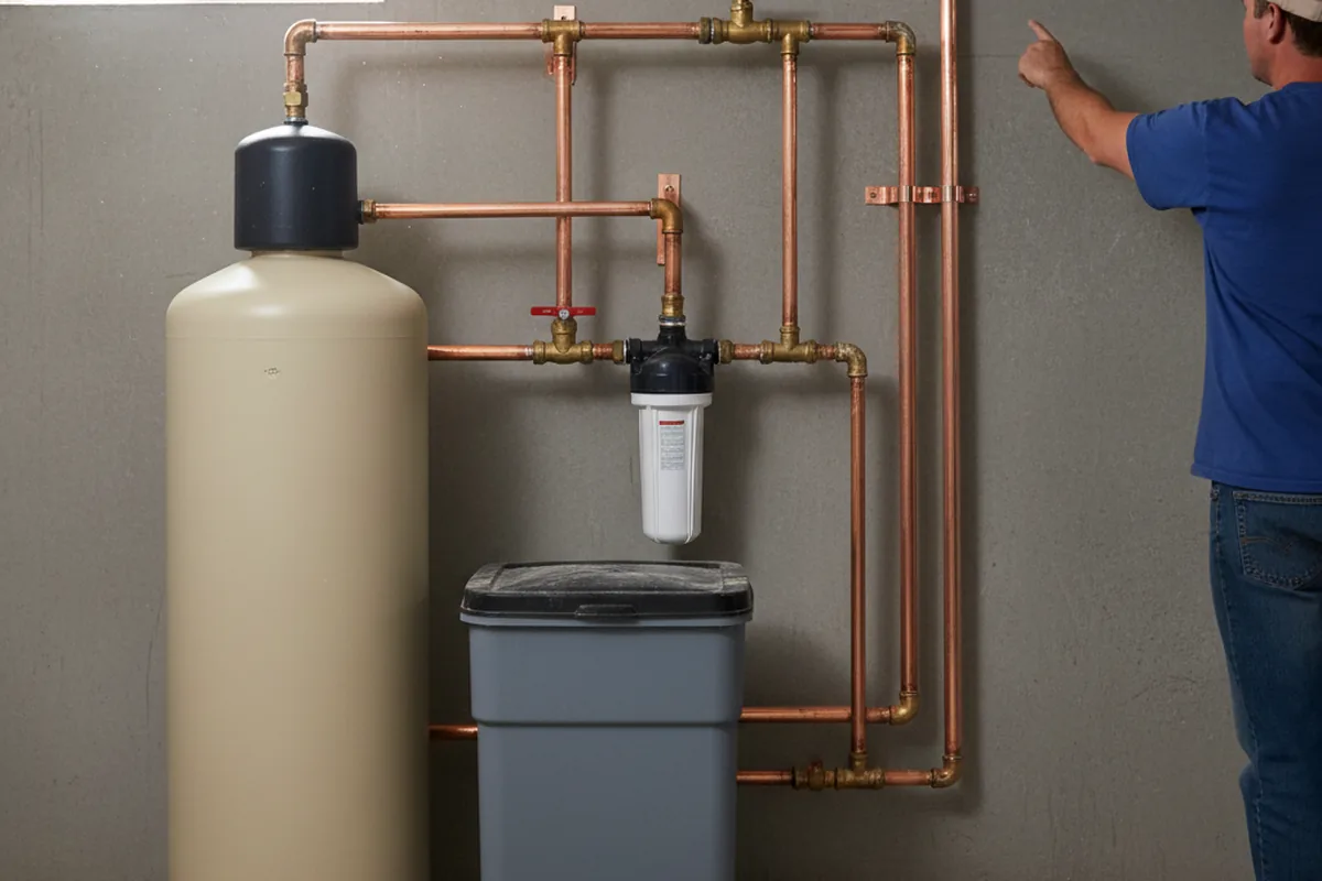Whole-house water treatment system installed in Palomar Mountain